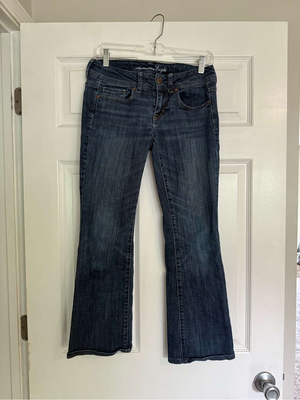 American Eagle Outfitters Dark Blue Flare Jeans